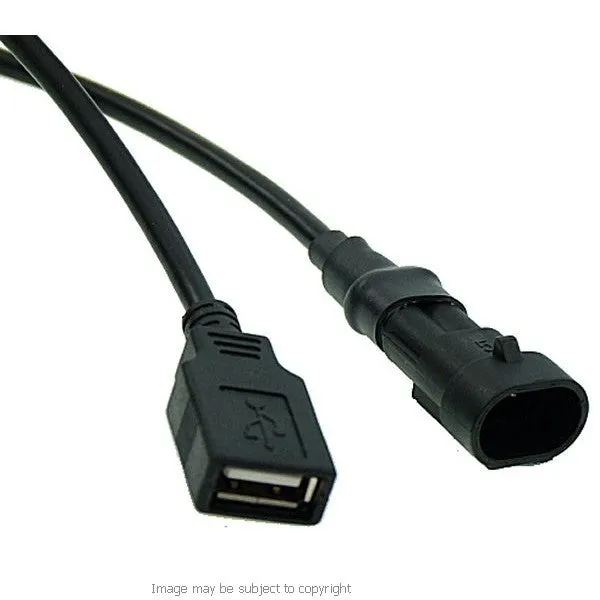 6inch SatNav GPS Powered Motorcycle Mount - USB (SKU 15044)