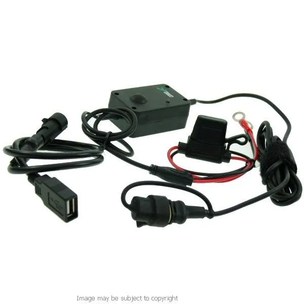 6inch SatNav GPS Powered Motorcycle Mount - USB (SKU 15044)