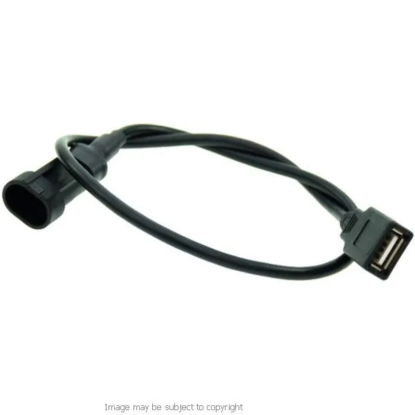 6inch SatNav GPS Powered Motorcycle Mount - USB (SKU 15044)