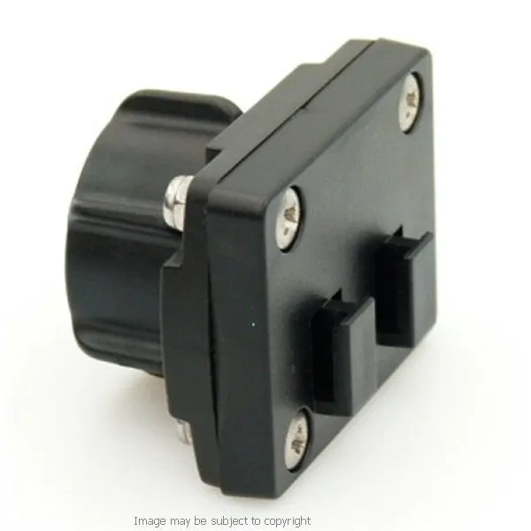 6inch SatNav Motorcycle M8 Powered Handlebar Mount - angled mini USB (sku 14168)