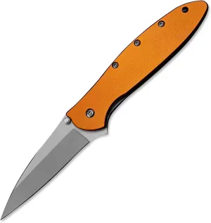 7-Inch EDC Folding Pocket Knife,Assisted Knife with Liner lock and Pocket Clip,8Cr13Mov Blade and T6 Aeronautical aluminium Handle,Sharp Camping Survival Hiking Knife (orange)