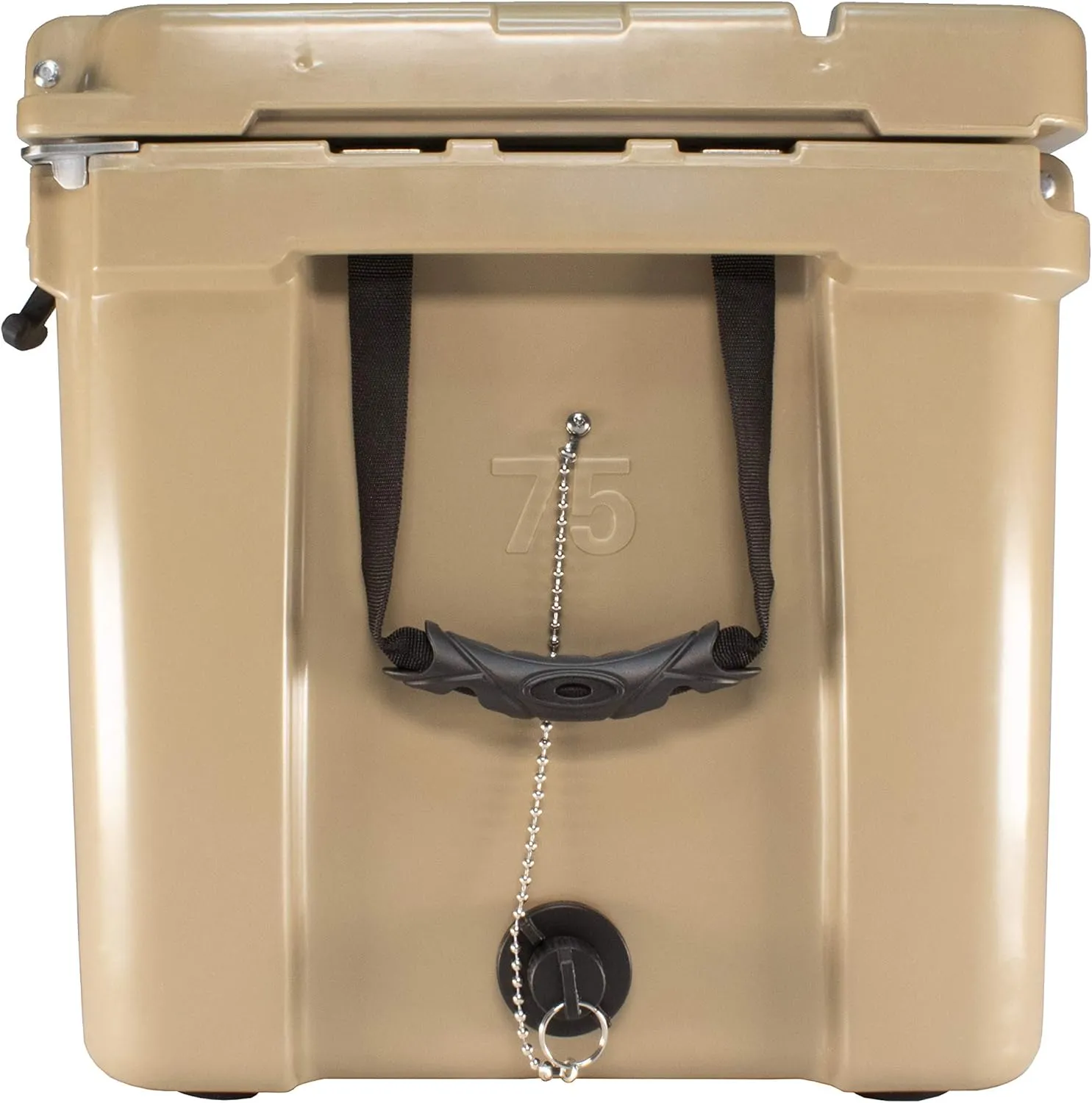 75 Quart Ice Chest Heavy Duty High Performance Roto-Molded Commercial Grade Insulated Cooler