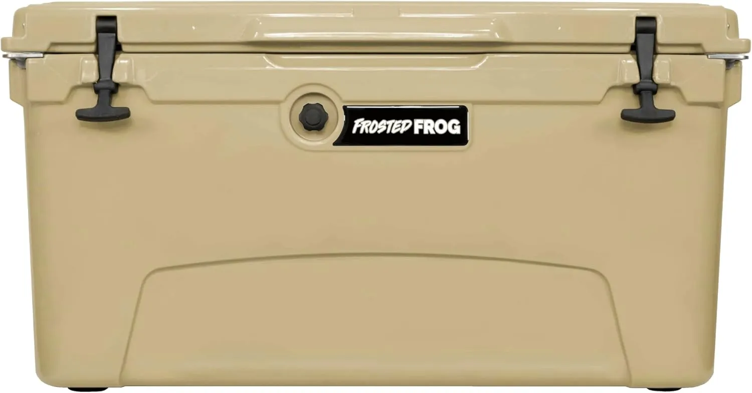 75 Quart Ice Chest Heavy Duty High Performance Roto-Molded Commercial Grade Insulated Cooler