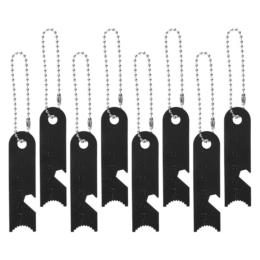 8 Pcs Outdoor Flint Scraper Camping Rod Striker - Fire Starting Tools - Steel Rods Manganese Strikers Magnesium