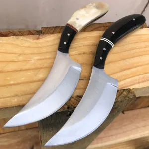 8" Skinner Upswept FULL Tang Hunting FIXED BLADE Camping Survival Knife w Sheath