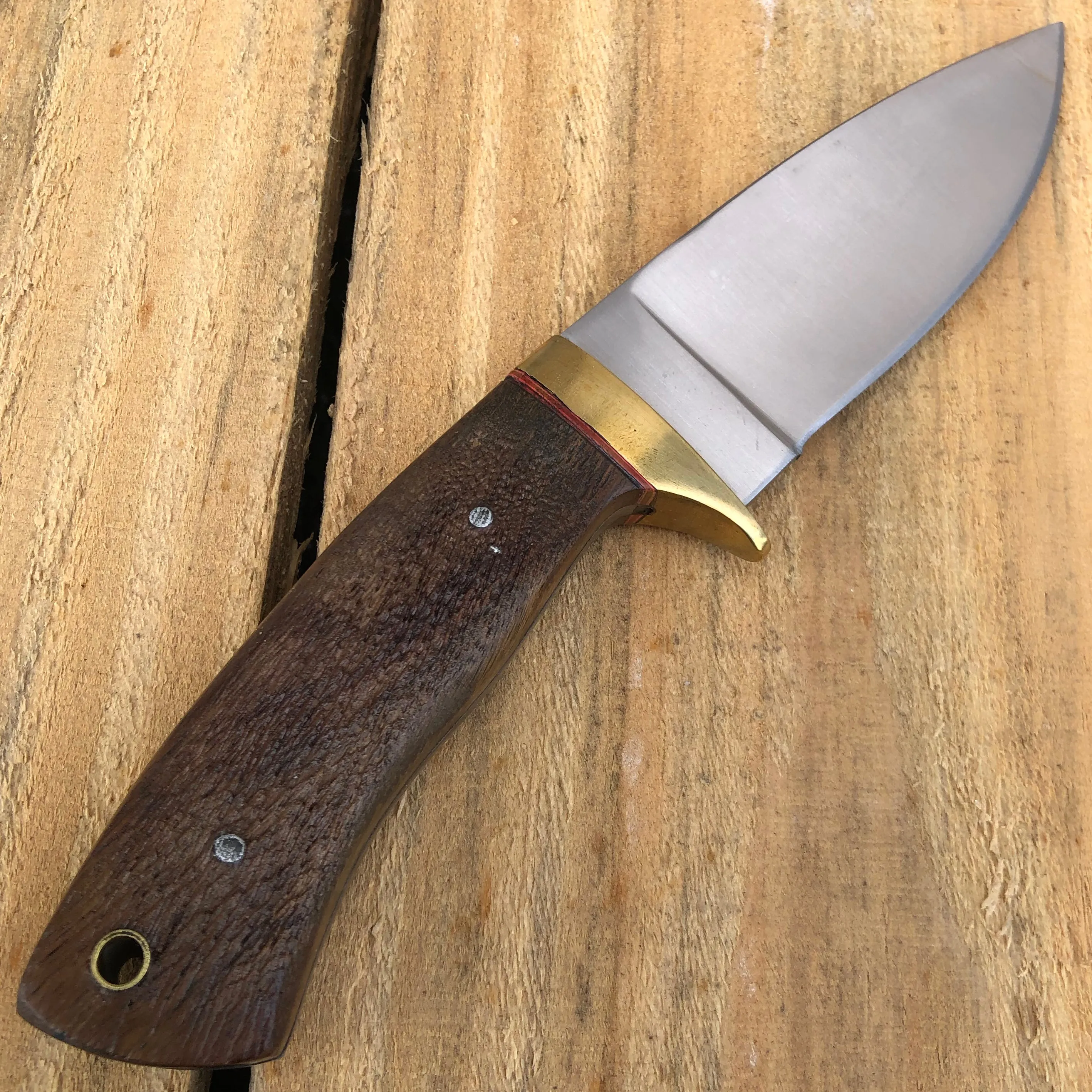 8" Survival FULL Tang Hunting FIXED BLADE Skinner Camping Drop Point Knife NEW