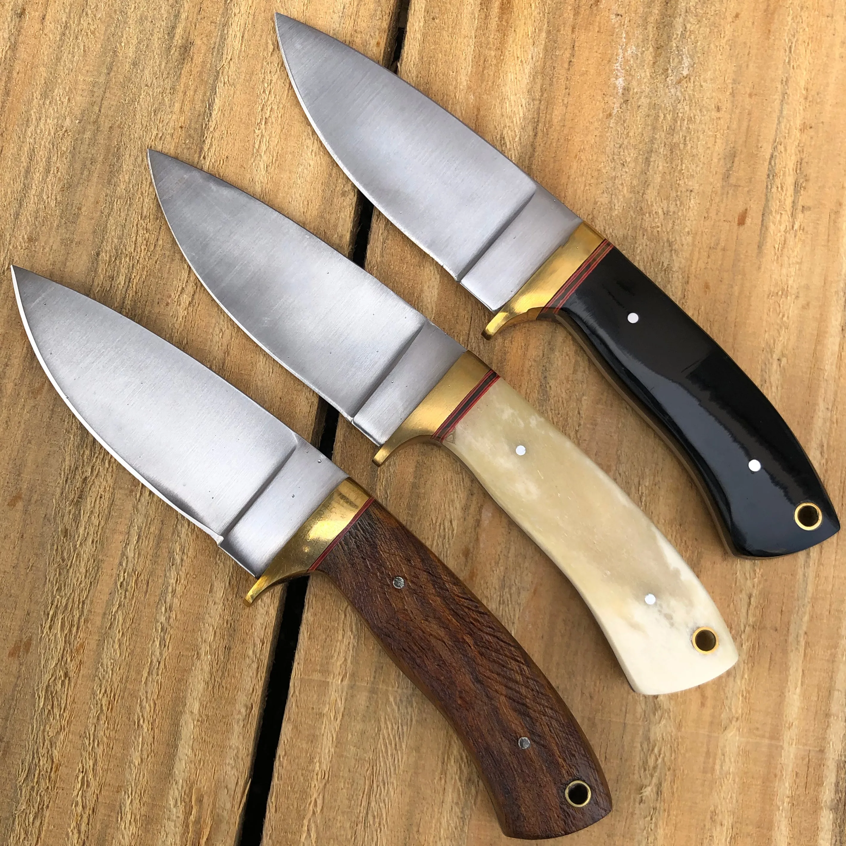 8" Survival FULL Tang Hunting FIXED BLADE Skinner Camping Drop Point Knife NEW