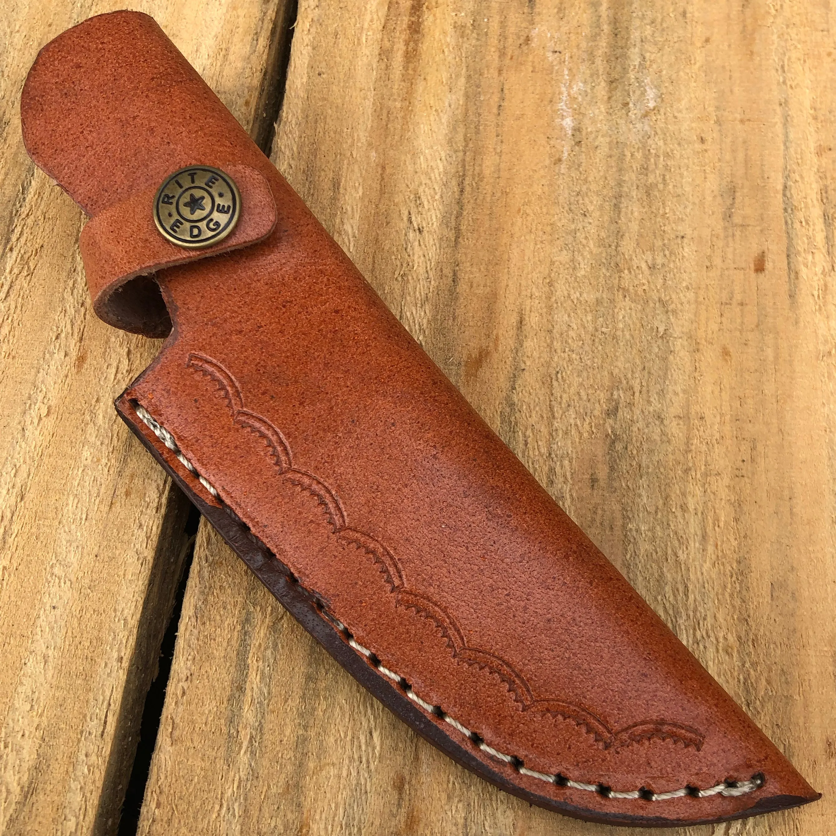 8" Survival FULL Tang Hunting FIXED BLADE Skinner Camping Drop Point Knife NEW