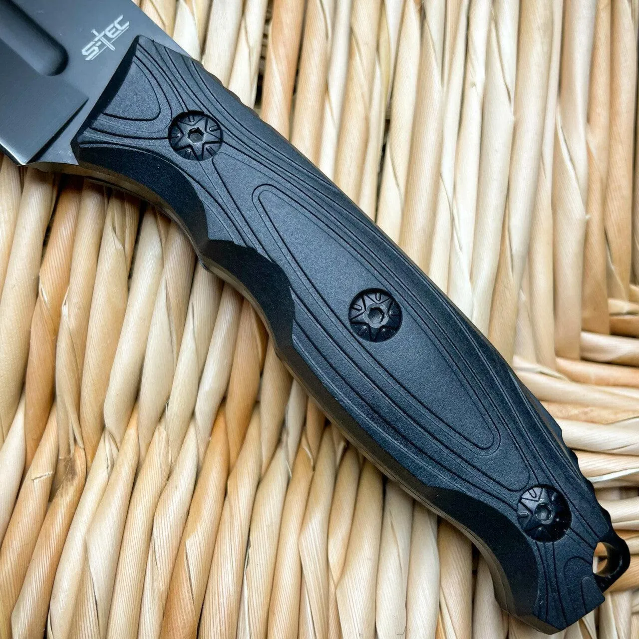 9" Military Camping Survival Hunting Fixed Blade Rambo Combat Knife w/ Sheath