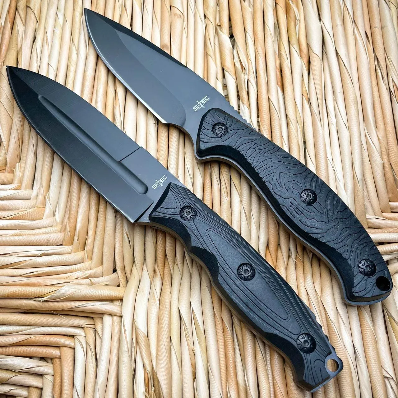 9" Military Camping Survival Hunting Fixed Blade Rambo Combat Knife w/ Sheath