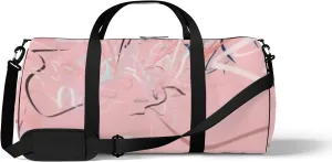Abstract Art Texture Colorful Modern Artwork Sports Bag Tote Bag Waterproof Gym Bag with Shoulder Strap Zipper 2 Side Pockets for Men and Women, Travel and Storage Shoulder Bag.