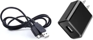 AC-DC Adapter Replacement for APHERMA X8-G X-8 7.4V Li-ion Battery Athletes Handheld Electric Deep Tissue Pain Relief Massage Gun DC5V 2A 10W 5VDC Power Supply Adapter Cord Cable