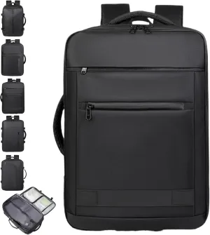 Airback Backpack, Travel Backpack with Vacuum System, Expandable Backpack with Vacuum Compression (Style C,One Size)