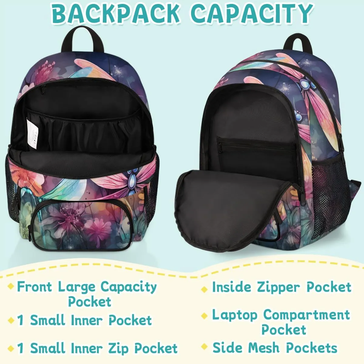 Aircraft Carry on Travel Backpack for Women Men Water resistant Lightweight Rucksack Backpack for Weekender Casual Work Hiking Aircraft Pattern