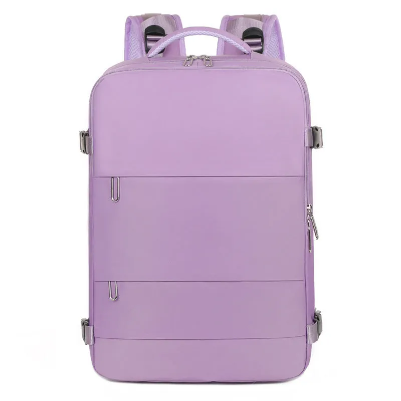 Airline-Approved Travel Backpack - Waterproof Carry-On with Shoe Compartment, Laptop Pocket for Women & Men