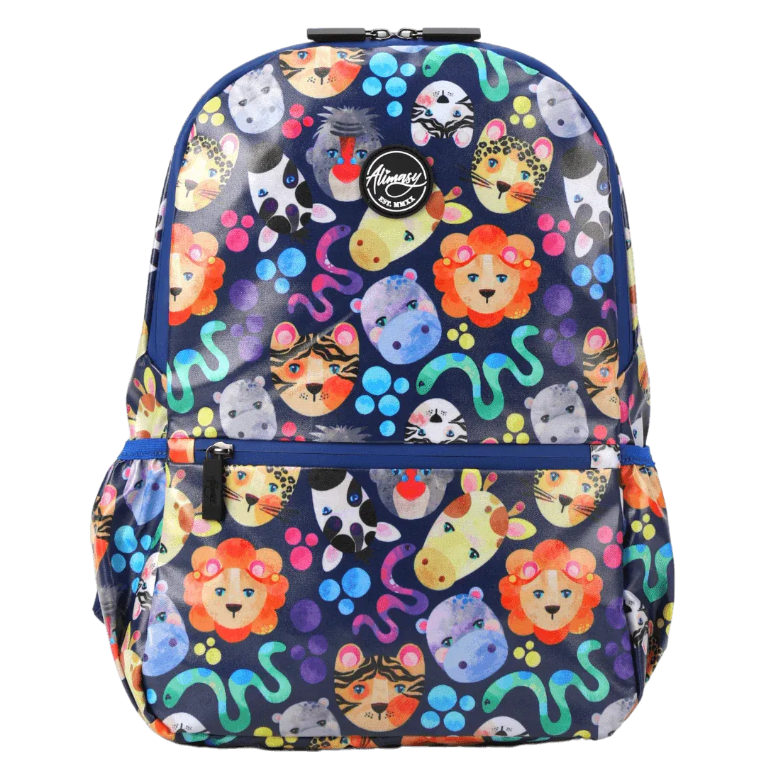 Alimasy Safari Navy Medium Waterproof Backpack