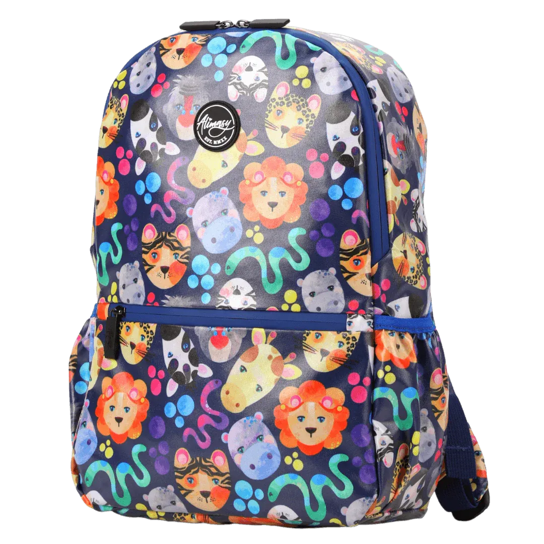 Alimasy Safari Navy Medium Waterproof Backpack
