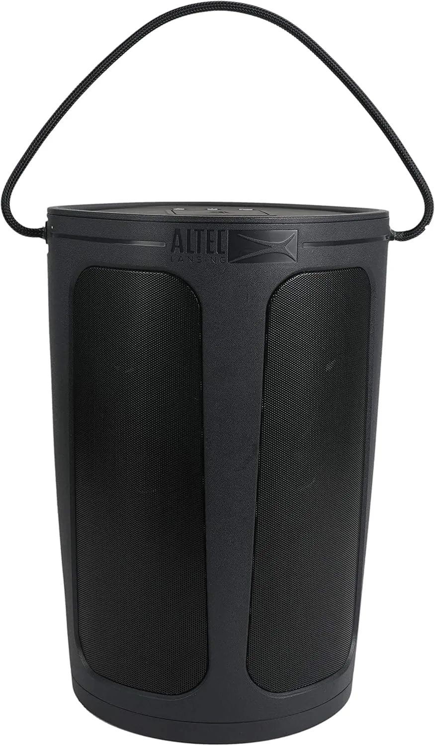 Altec Lansing Soundbucket XL - Waterproof Bluetooth Speaker with Customizable LED Lights, Qi Wireless Charging, 20 Hours Playtime & 100 Foot Range
