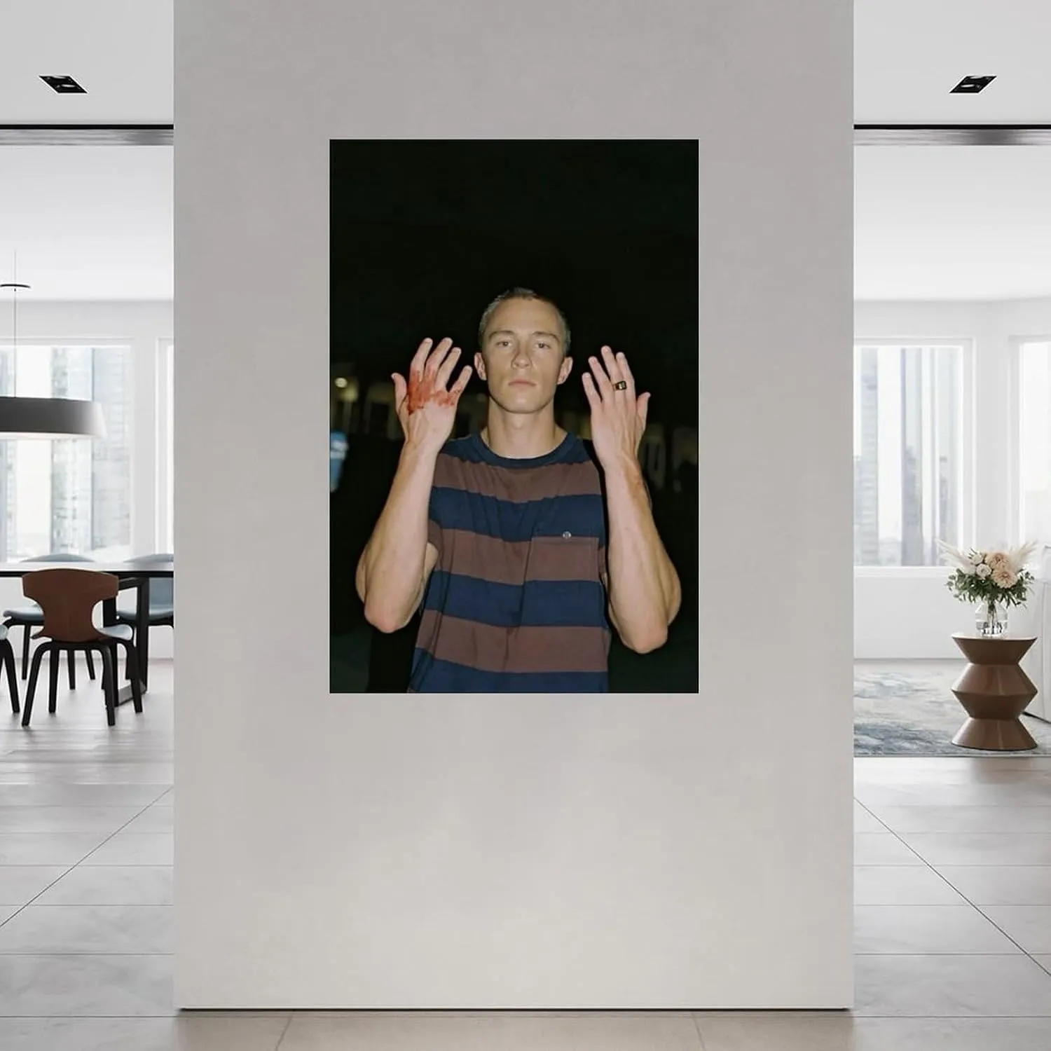 American Actor Drew Starkey Portrait Poster Aesthetic Poster (5) Canvas Painting Wall Art Poster for Bedroom Living Room Decor 08x12inch(20x30cm) Unframe-style