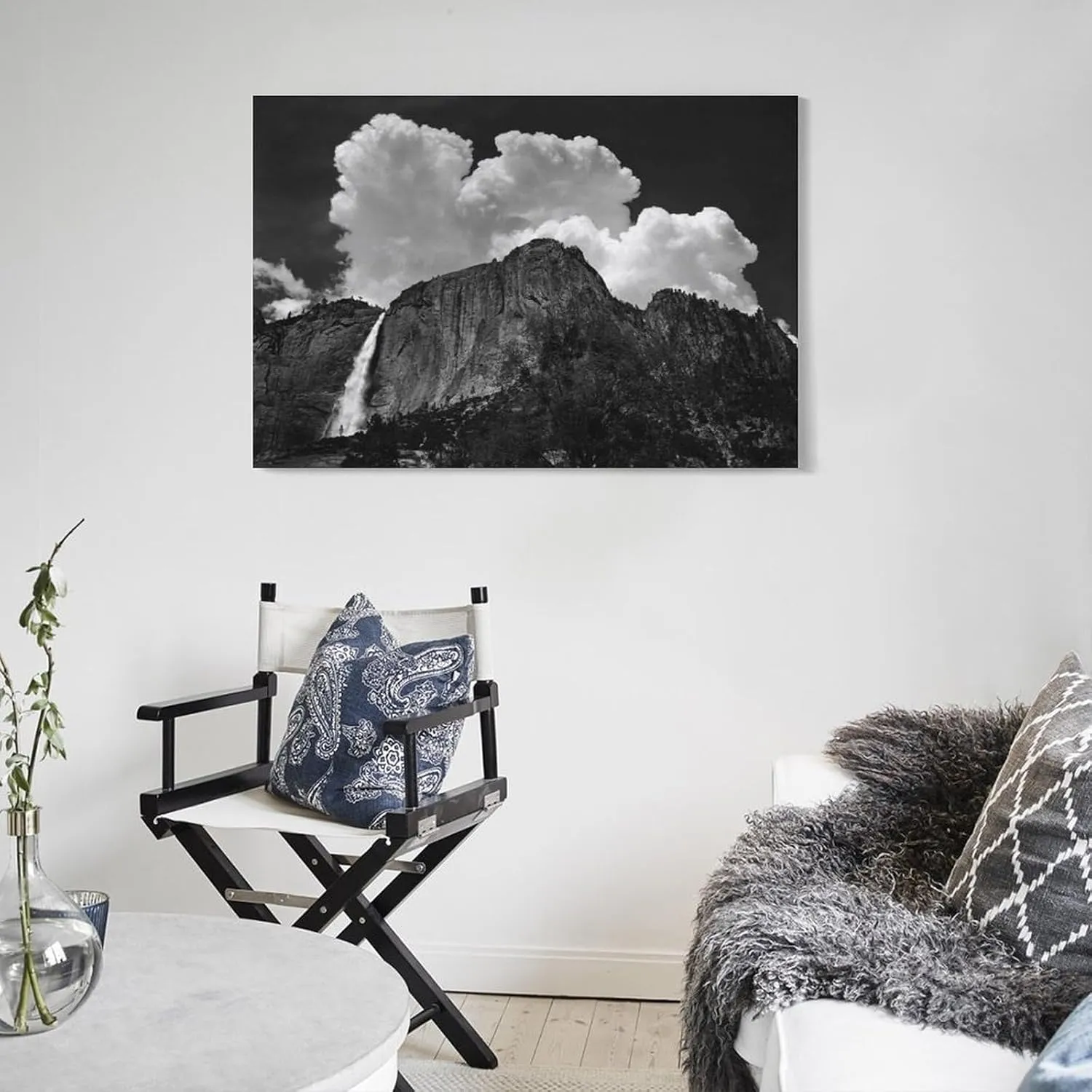 American Landscape Photographer Ansel Adams Poster Canvas Wall Art Posters For Room Aesthetic And Decor 12Canvas Painting Wall Art Poster for Bedroom Living Room Decor20x30inch(50x75cm)