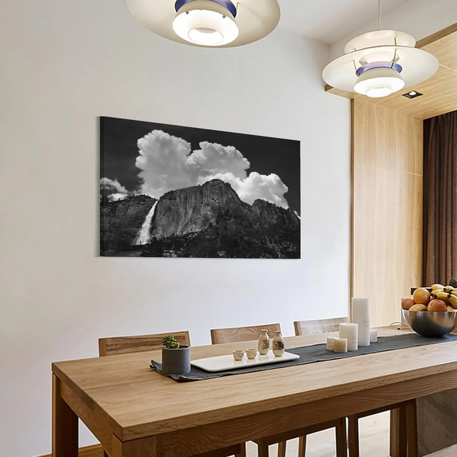 American Landscape Photographer Ansel Adams Poster Canvas Wall Art Posters For Room Aesthetic And Decor 12Canvas Painting Wall Art Poster for Bedroom Living Room Decor20x30inch(50x75cm)