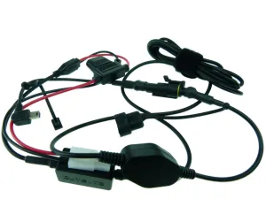 Angled Mini USB Bike Motorcycle Optimate Style Satnav Charger fits TomTom (sku 34213)