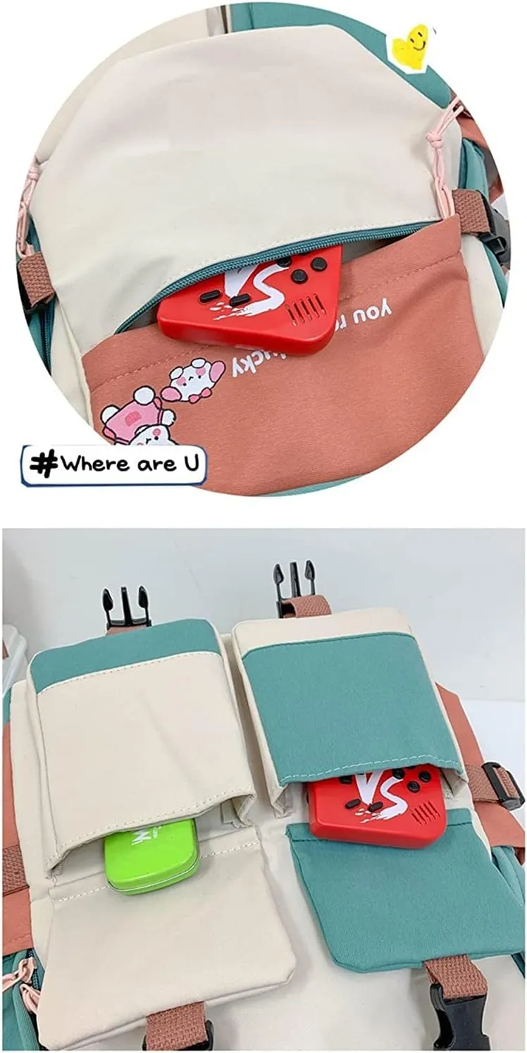 Anime My Dress Up Darling Marin Kitagawa dokidoki Backpack Cosplay Kawaii Backpack With Pendant Duck (3)