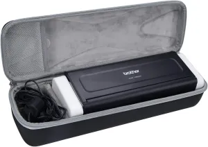 Aproca Hard Carrying Storage Travel Case, fit Brother Wireless Compact Desktop Scanner ADS-1700W / ADS-1250W / ADS-1200W