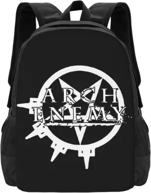 Arch Bridge Enemy School Backpack for Men Women College Bookbag Lightweight Backpack Casual Daypack