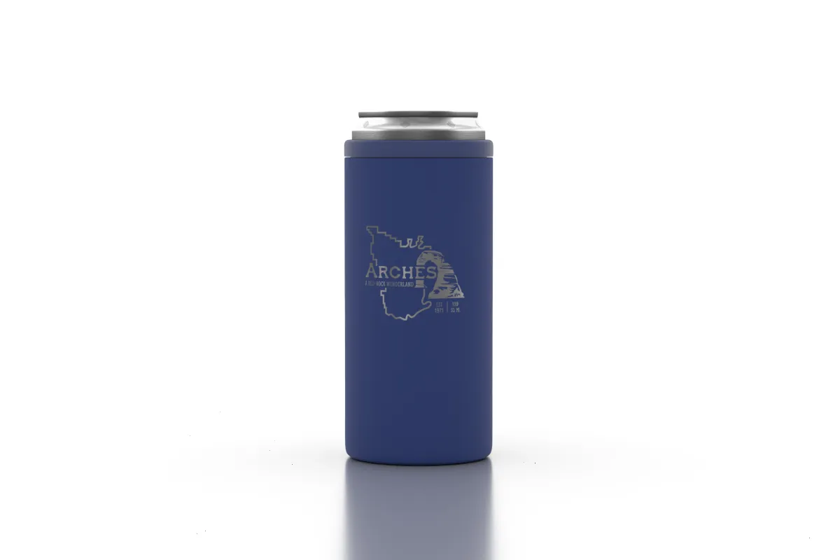 Arches Insulated 12 oz Slim Can Cooler