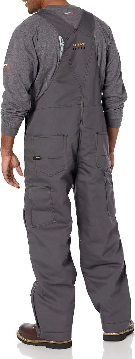 ARIAT Men's Rebar Duracanvas Stretch Insulated Bib