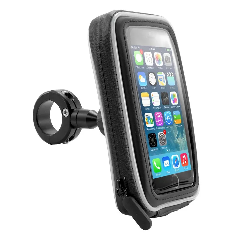Arkon MC2B5WPCS BLACK Motorcycle Handlebar Mount fits Samsung Galaxy S10 PLUS (sku 44818)