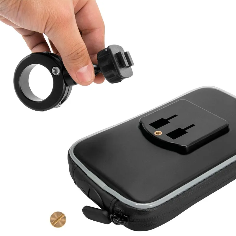 Arkon MC2B5WPCS BLACK Motorcycle Handlebar Mount fits Samsung Galaxy S10 PLUS (sku 44818)