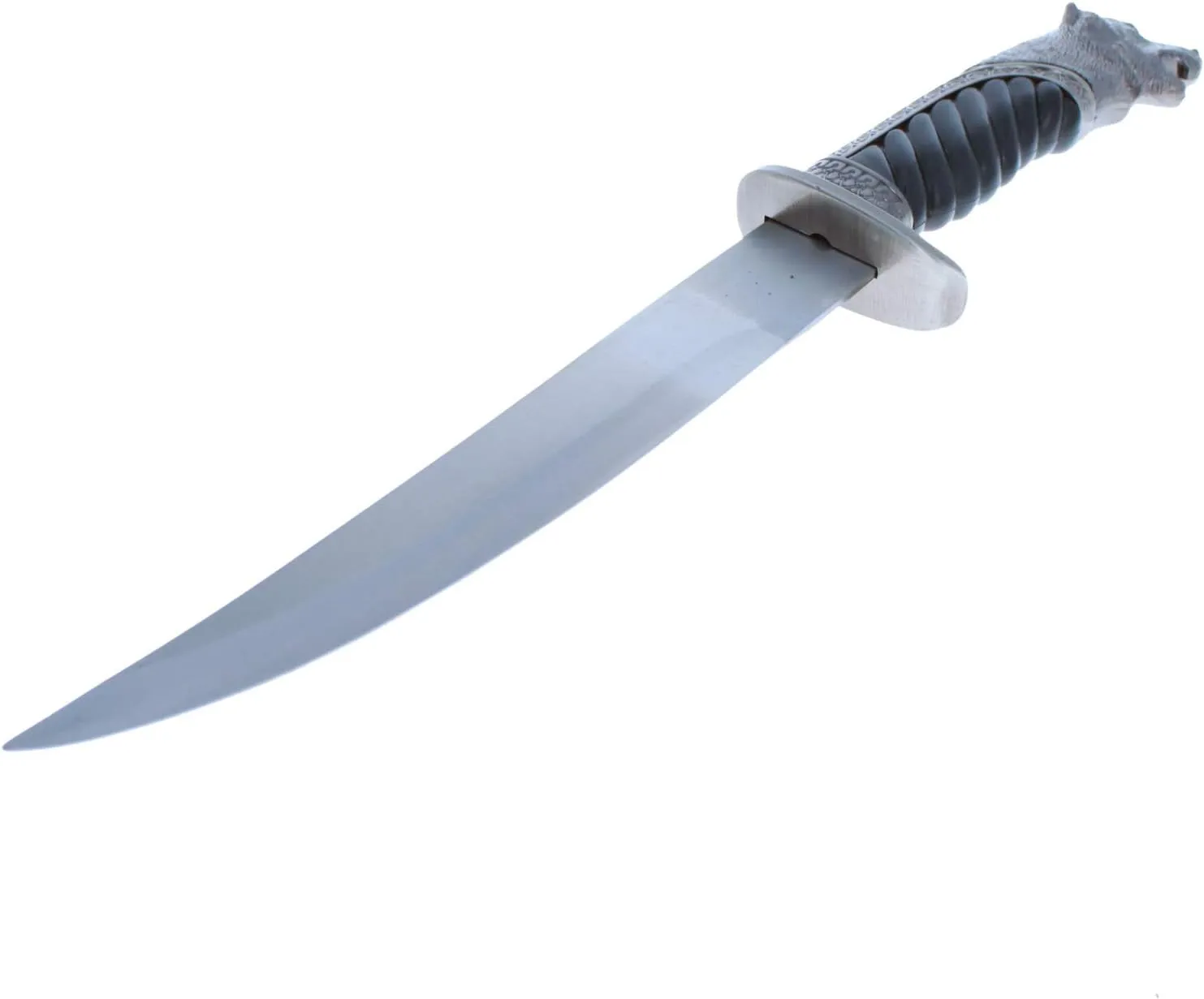ASR Outdoor 13" Wildlife Collection Animal Head Fixed Blade Hunting Knife, Howling Bear