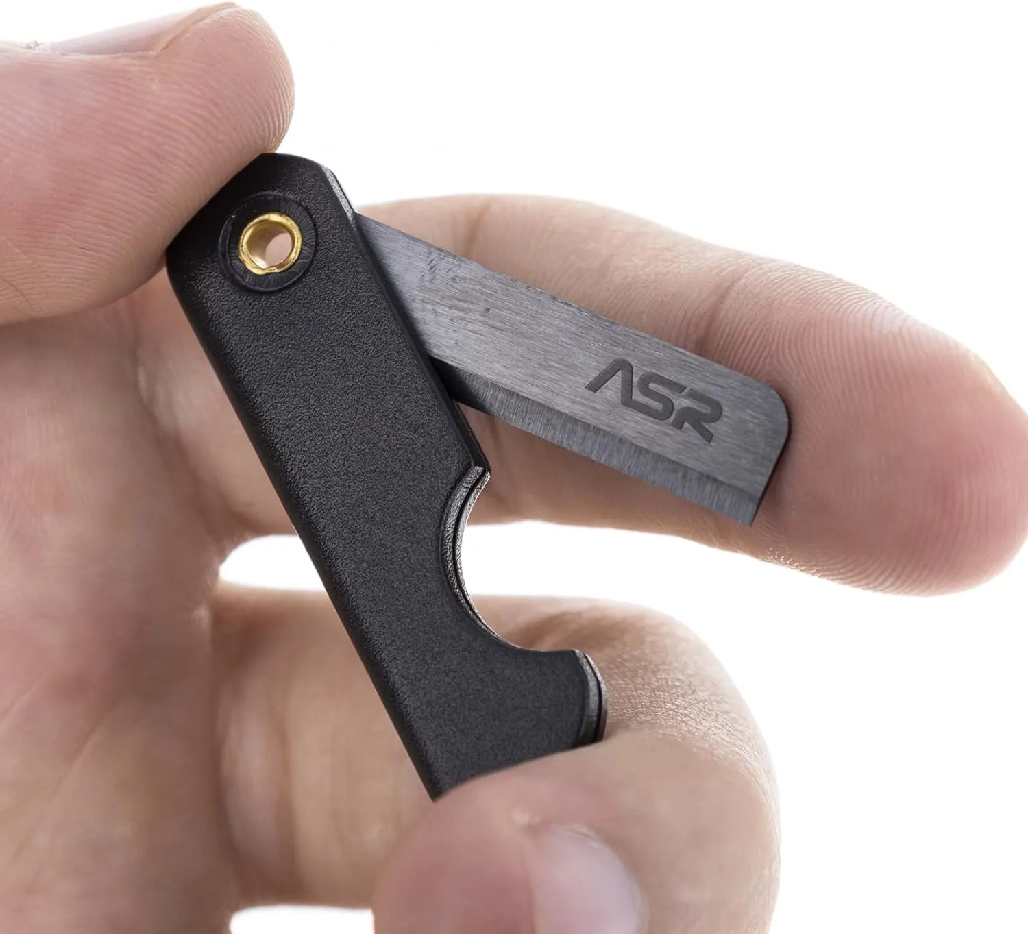 ASR Tactical 4-Pack Folding Ceramic Razor Blade, Micro EDC Escape Knife Survival Tool