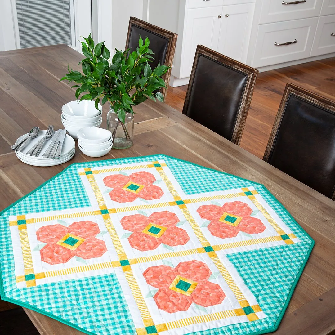 August Garden Peterson Summer - Riley Heather by Table Topper Price-busting Seamless Kit Blake