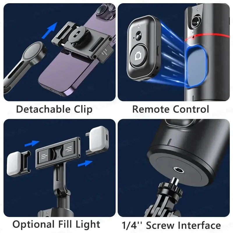 Axnen 2023 360 Rotation Gimbal Stabilizer with Remote for Tiktok Live Photography