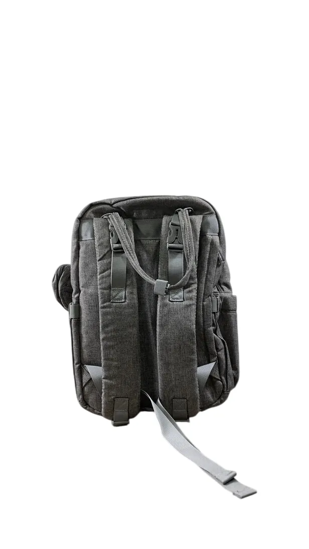 BabbleRoo Diaper Bag Backpack, Light Grey, Original