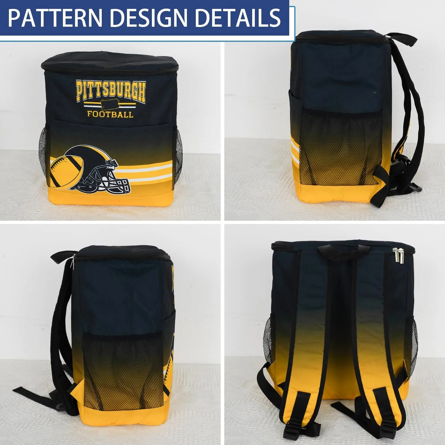 Backpack Cooler for Men - 30 Cans Beer Cooler Bag - Soft Backpack Cooler Insulated Waterproof Leak Proof