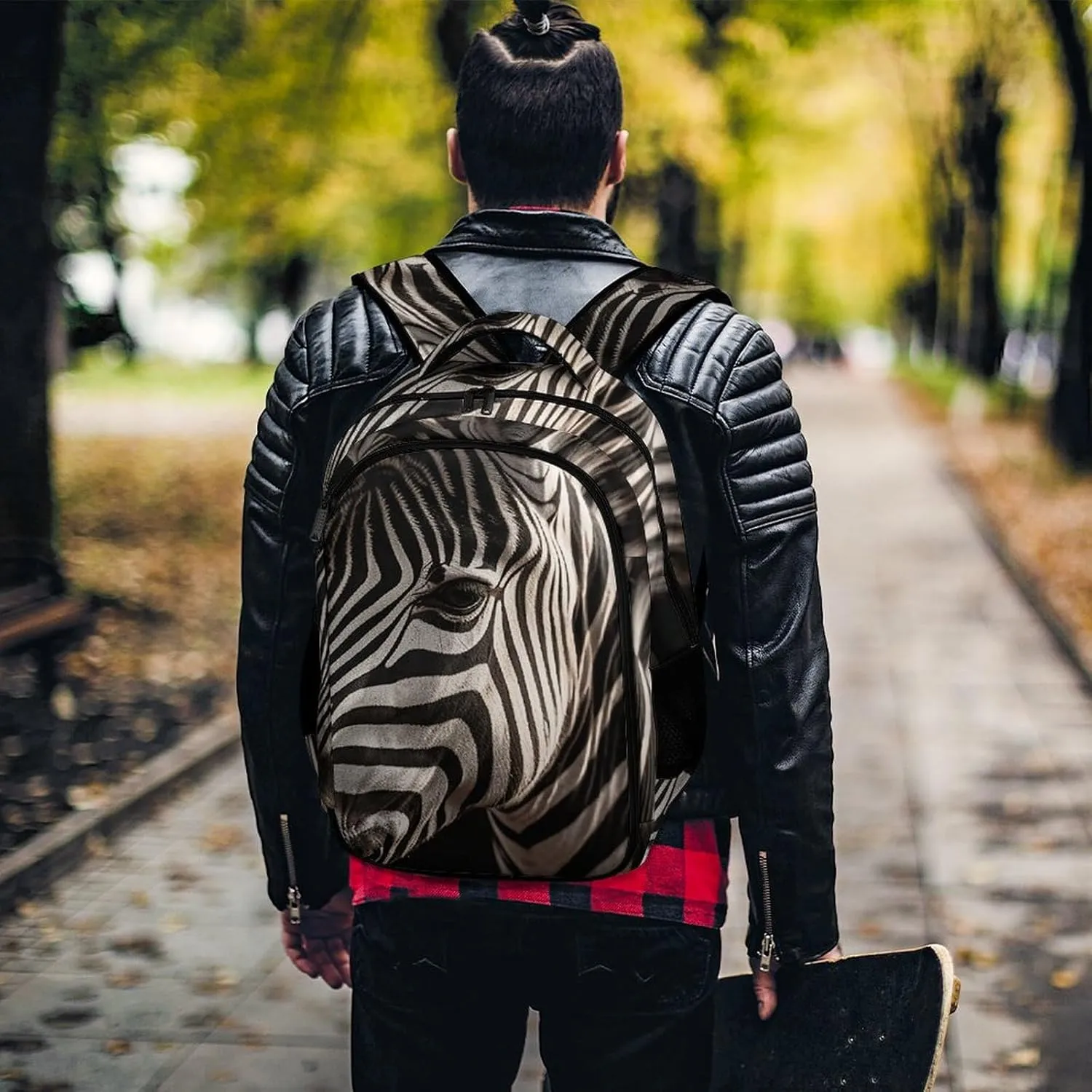 Backpack for Men Women Laptop Backpack Animal Photos Casual Daypack Laptop Bag for Travel