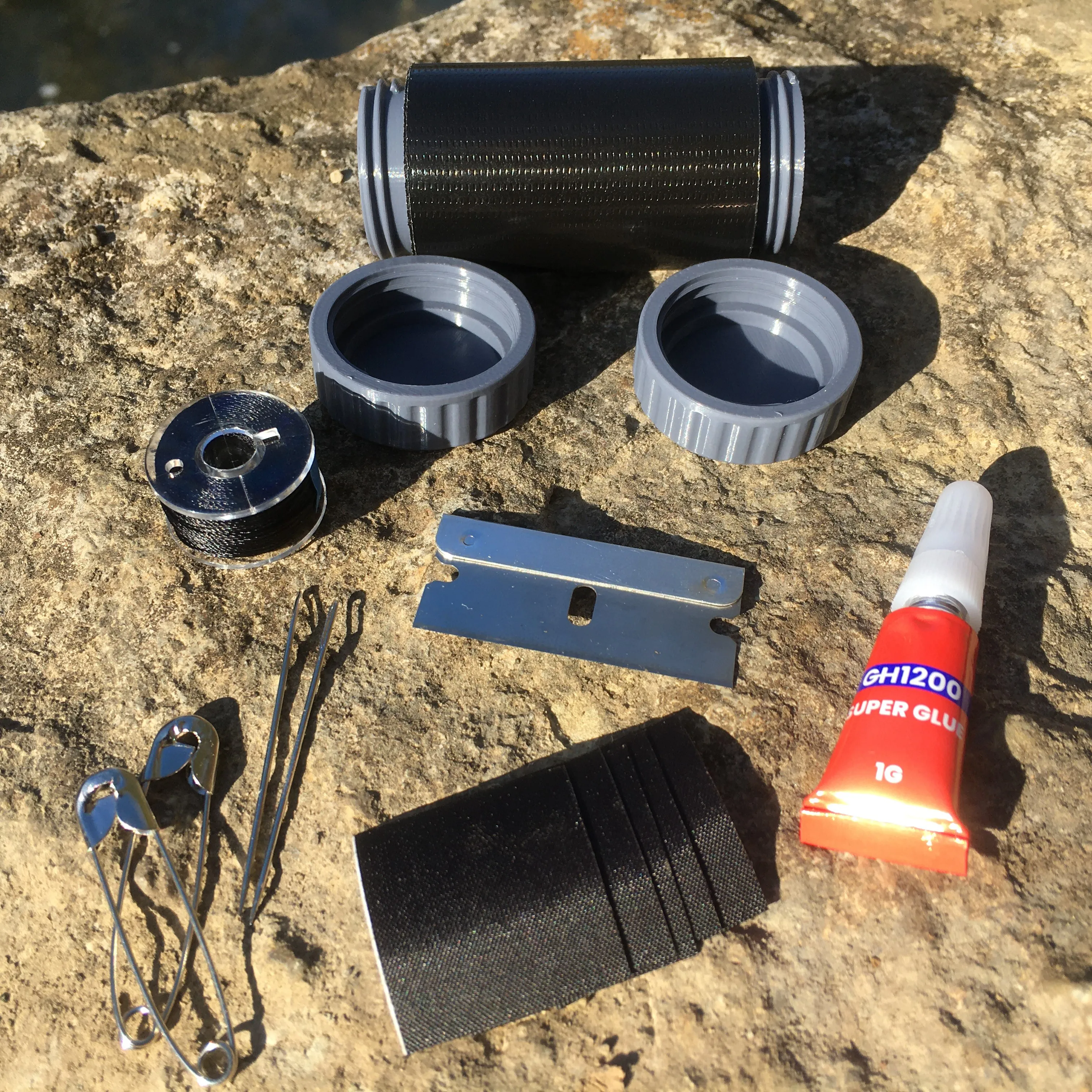 Backpacking Repair Kit Pre-Made Kit for Camping & Outdoors