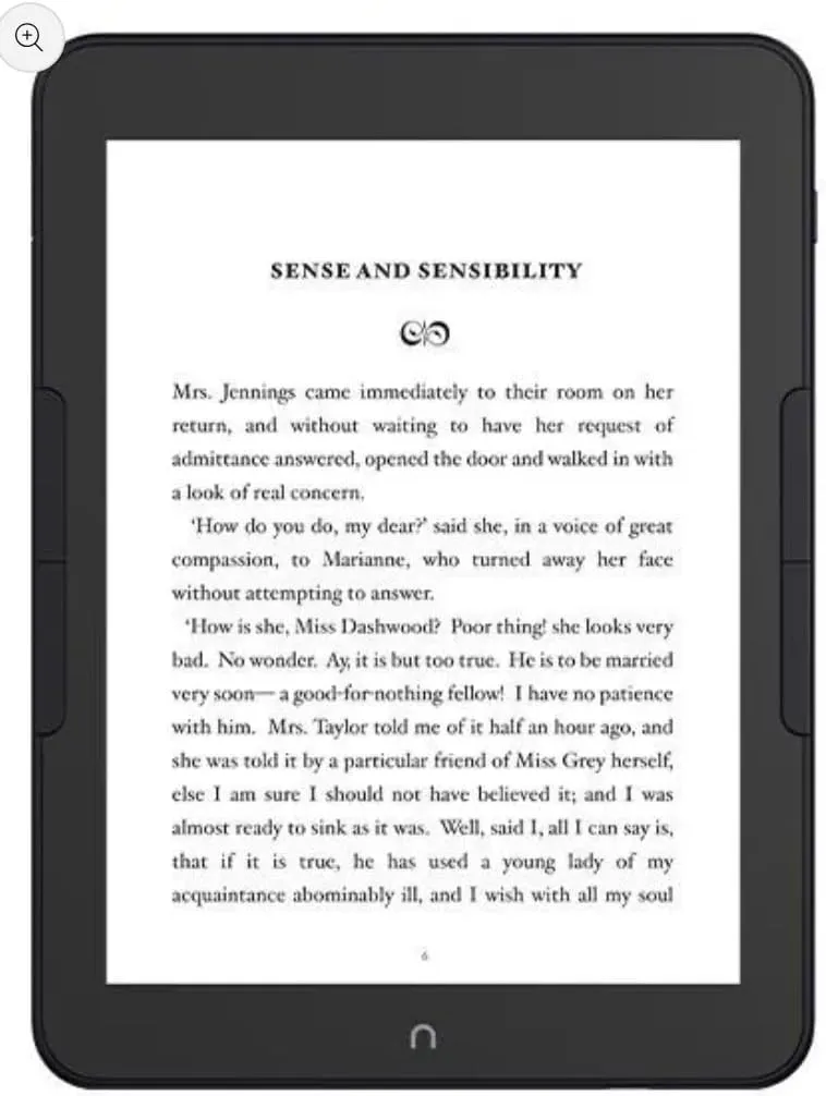 Barnes & Noble NOOK GlowLight 4 Plus eReader 7.8"" 32GB BNRV1300 Waterproof (Renewed), Black