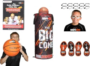 Basketball Training Bundle - Improve Shooting, Dribbling, Passing & Footwork with Durable, Portable Tools for K-6 Players and Beginners