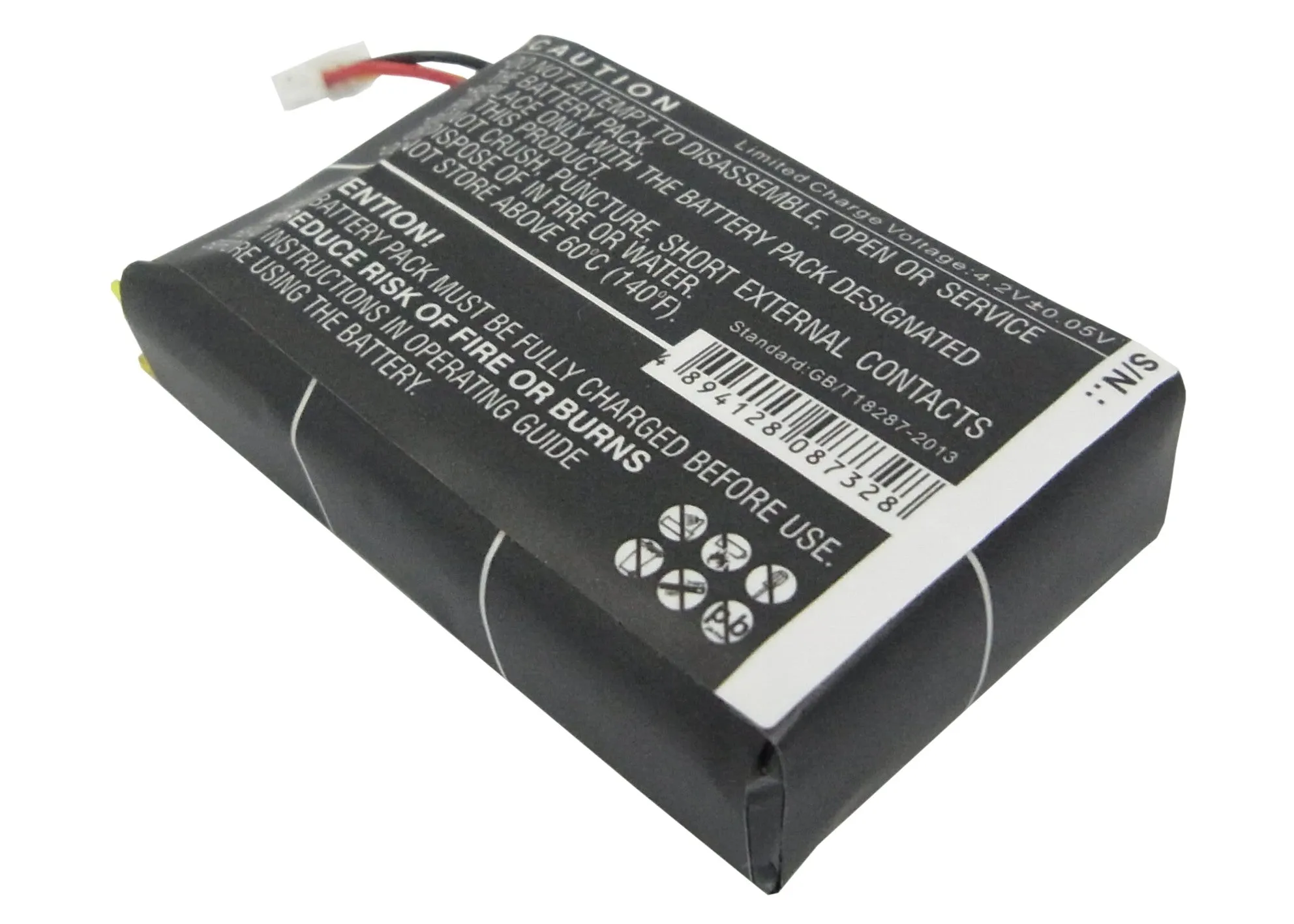 Batteries N Accessories BNA-WB-P1141 Dog Collar Battery - Li-Pol, 3.7V, 1900 mAh, Ultra High Capacity - Replacement for SportDOG SAC54-13815 Battery