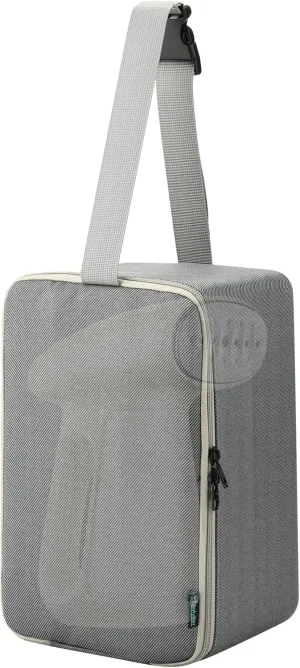 Beautyflier Carrying Bag for Bear Handheld Clothes Steamer, Portable Organizer Case for Compact Handheld Steamer, Travel Storage Bag with Adjustable Hand Strap, Bag Only (Gray)