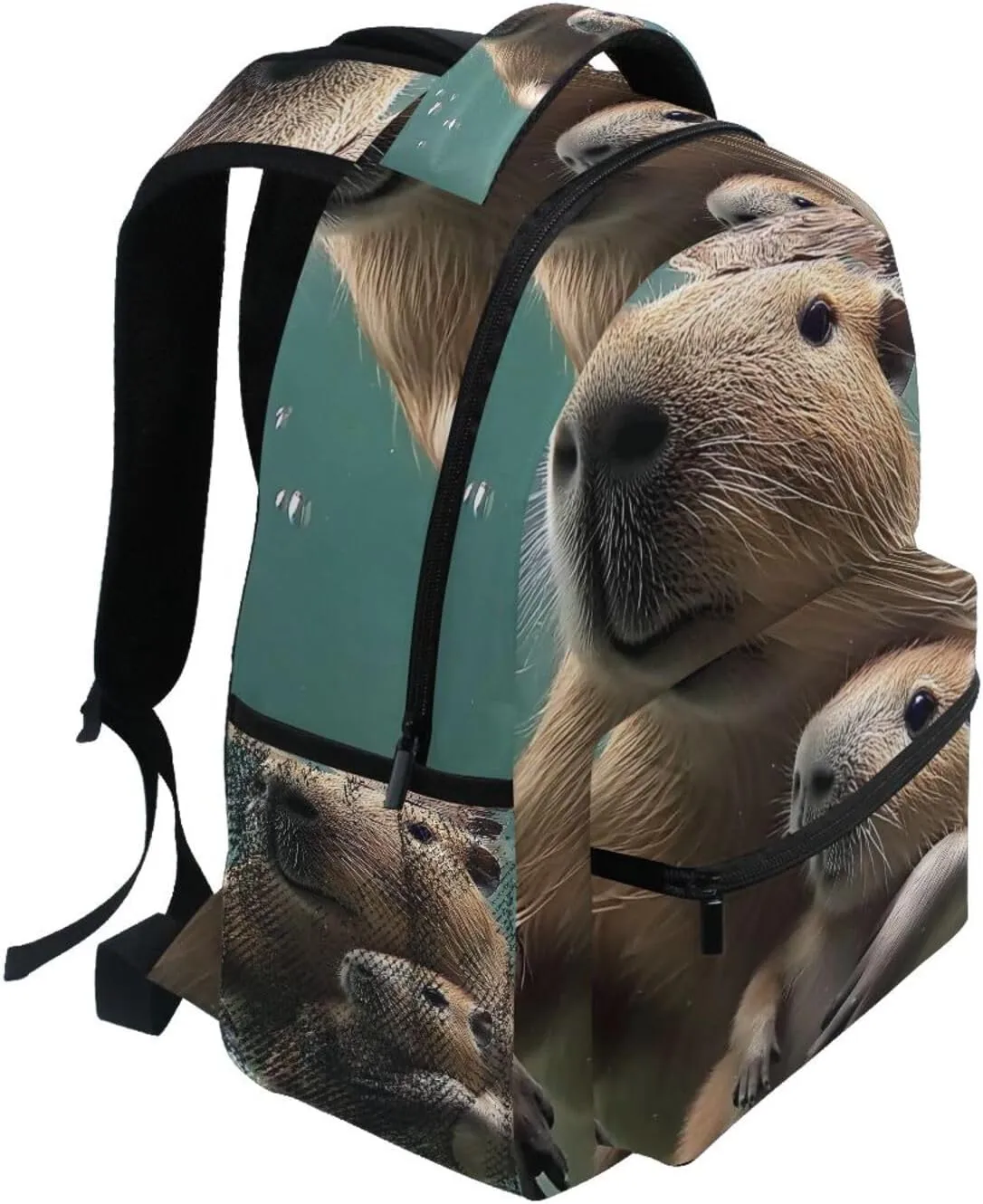 Beaver Swim Underwater Backpack Daypack Shoulder Bag Book Bag Lightweight Back Pack 11.4 ×16 In