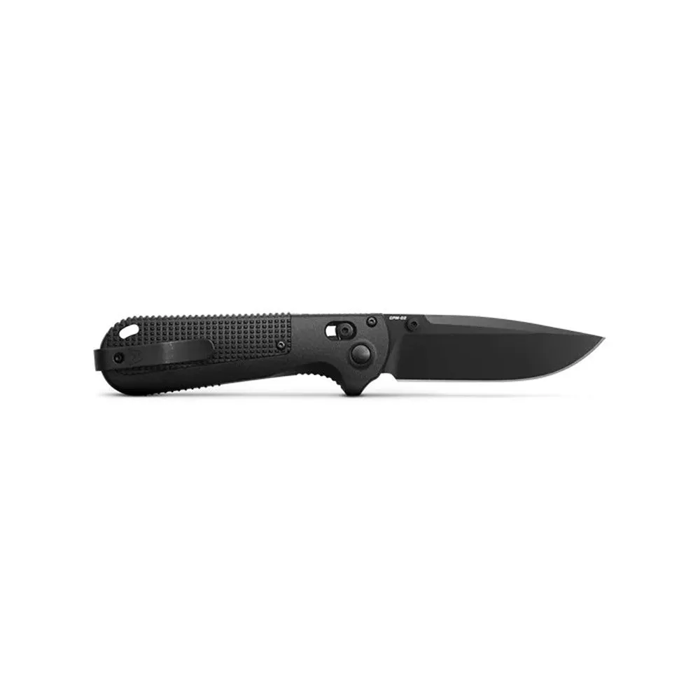 Benchmade 430BK-02 Redoubt Black Grivory Drop Point Folding Knife