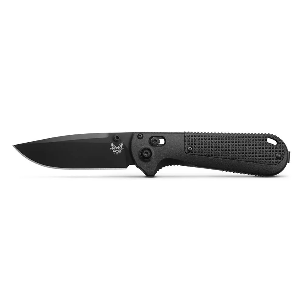 Benchmade 430BK-02 Redoubt Black Grivory Drop Point Folding Knife