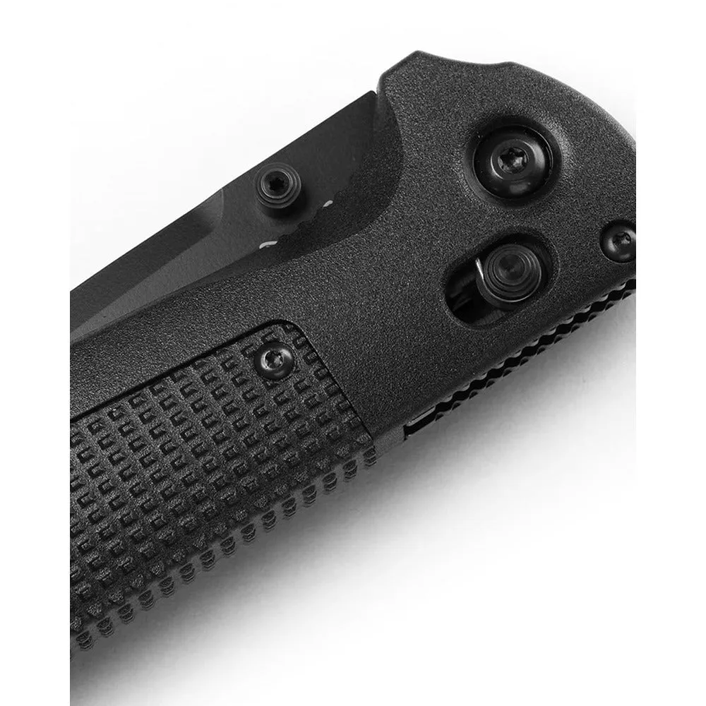 Benchmade 430BK-02 Redoubt Black Grivory Drop Point Folding Knife