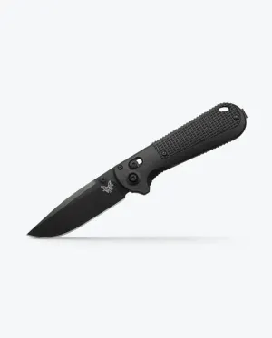 Benchmade 430BK-02 Redoubt® – Black Grivory® Drop-Point Knife